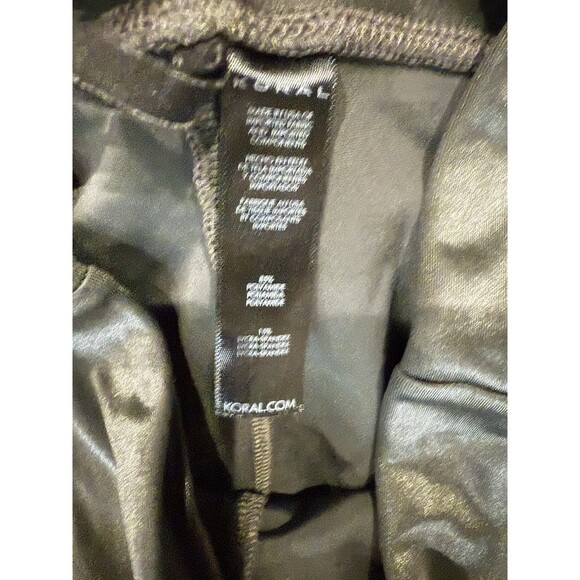 KORAL Lustrous High Rise Legging Gunmetal Womens Size S - Picture 2 of 6